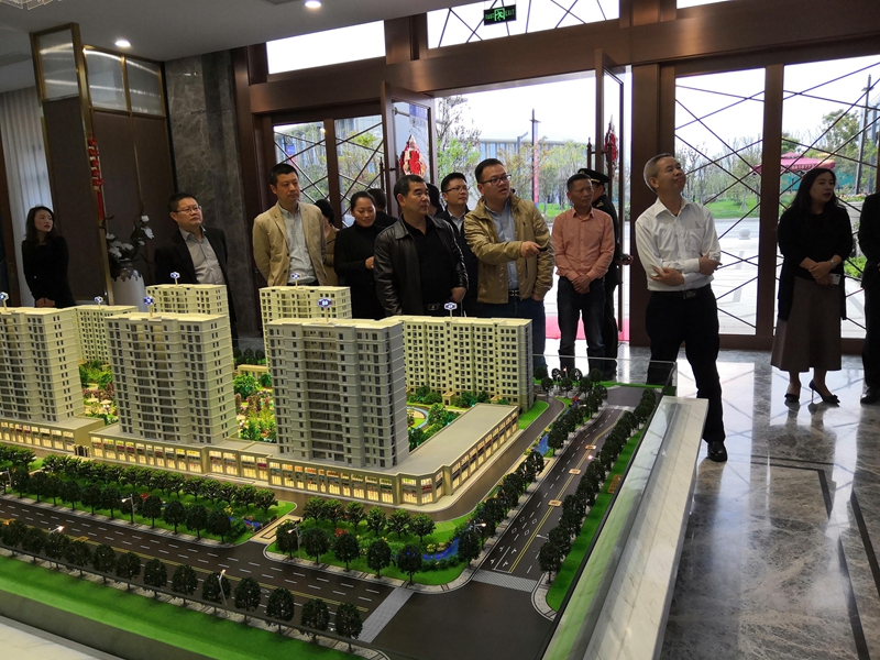 省供銷社理事會副主任張建調(diào)研松陽美林&middot;南城壹號