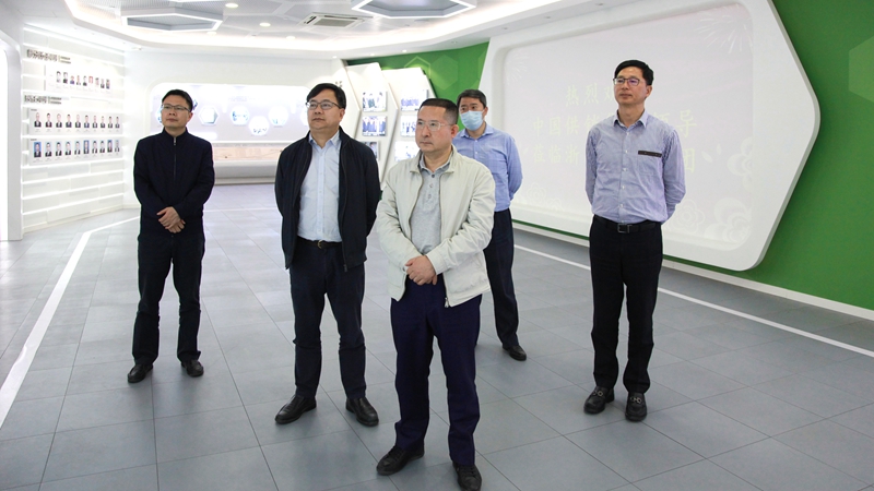 中國(guó)供銷(xiāo)集團(tuán)黨委委員、副總經(jīng)理邢宏偉到浙農(nóng)考察調(diào)研