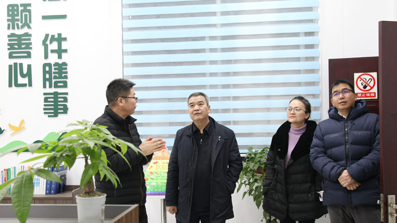 省供銷社監事會主任童日暉調研浙農華盛